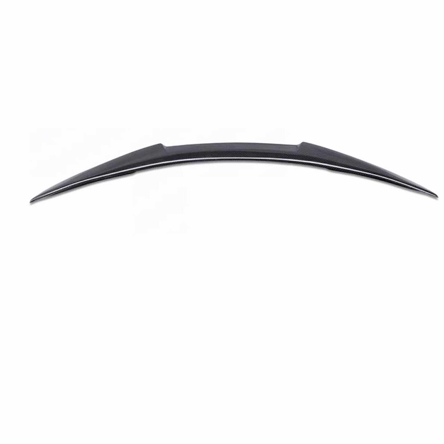 1x Carbon Fiber Car Rear Trunk Spoiler Wing Lip For Infiniti Q60 2016-2023 Black