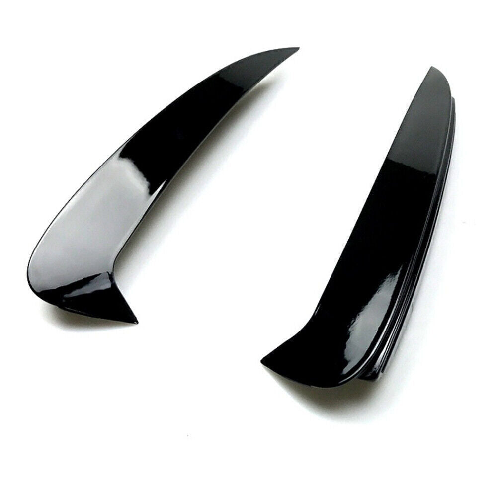 Glossy Black Rear Bumper Spoiler Air Vent Cover For Benz E Class Coupe C238