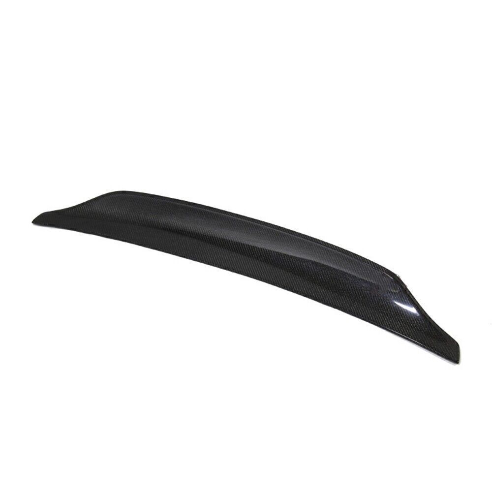 1Pc Real Carbon Fiber Rear Trunk Spoiler Wing Lip Kit For Ferrari F12 2011-2016
