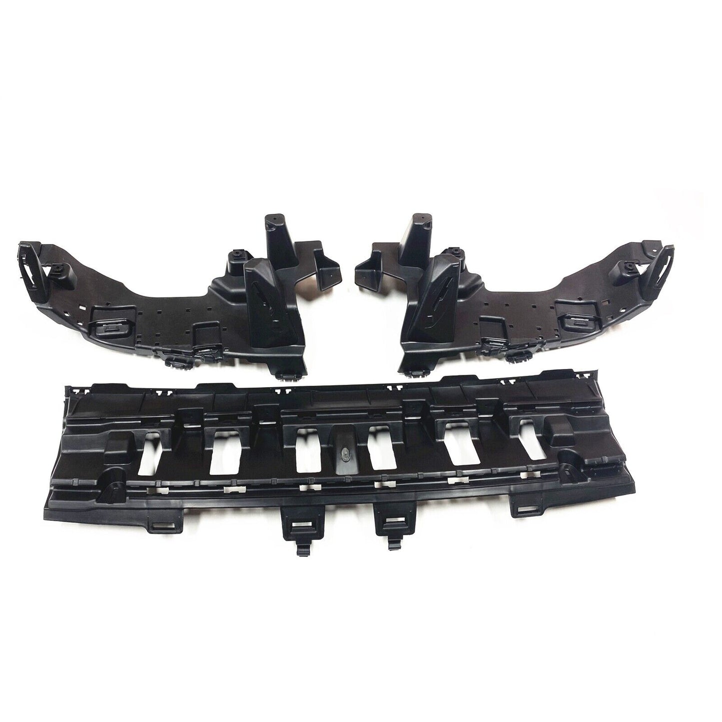 1Set Rear Diffuser Lip + Exhaust Pipe Bracket For Mercedes W205 2015-2021 C43