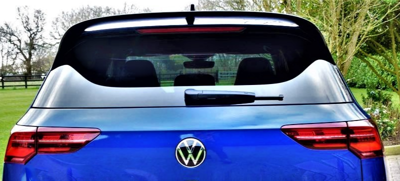 Fits VW Golf MK8 R GTD GTI Gloss Black Boot Spoiler