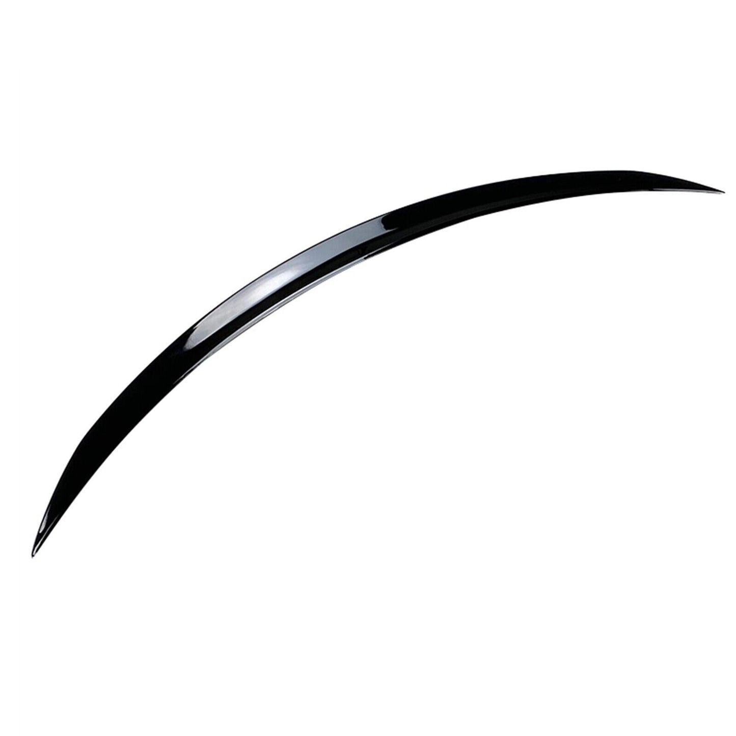 1x Glossy Black Rear Spoiler Wing For Benz C Coupe C205 C Class AMG 2015-2021