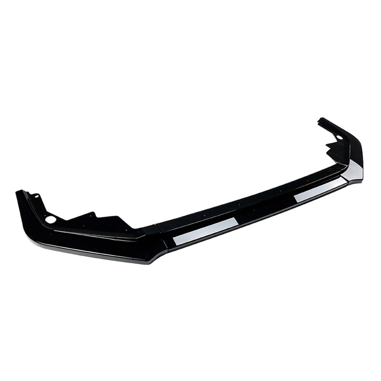3Pcs Front Bumper Spoiler Lip For Honda Civic 11th All Models 2021-2024 Black