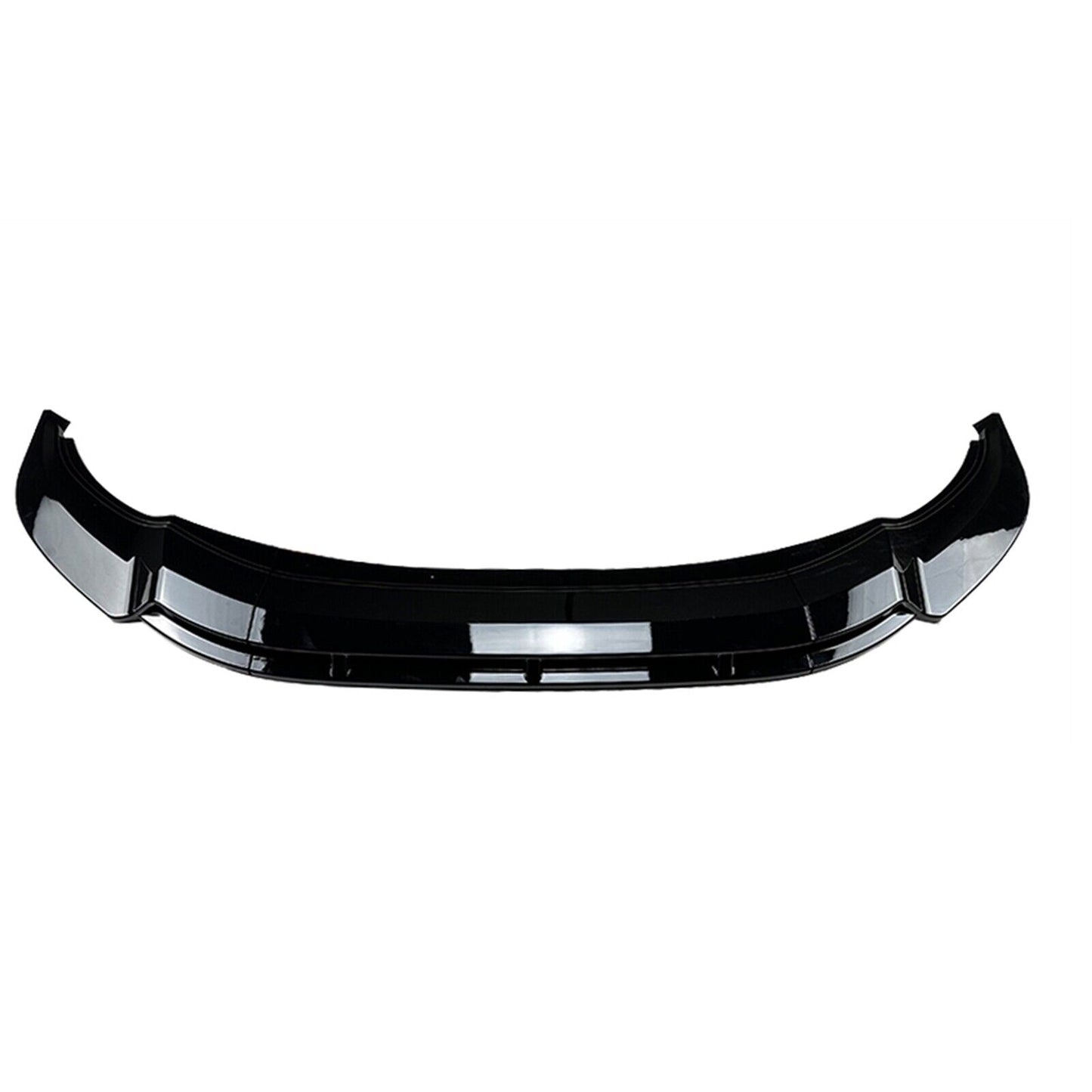 3Pcs Front Bumper Spoiler Lip For Volkswagen Tiguan Rline 2021 2022-2023 Black