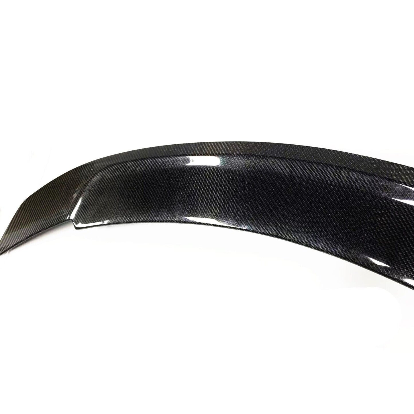 1Set Real Carbon Fiber Rear Roof Trunk Spoiler Wing Lip For Jaguar XF 2016-2020