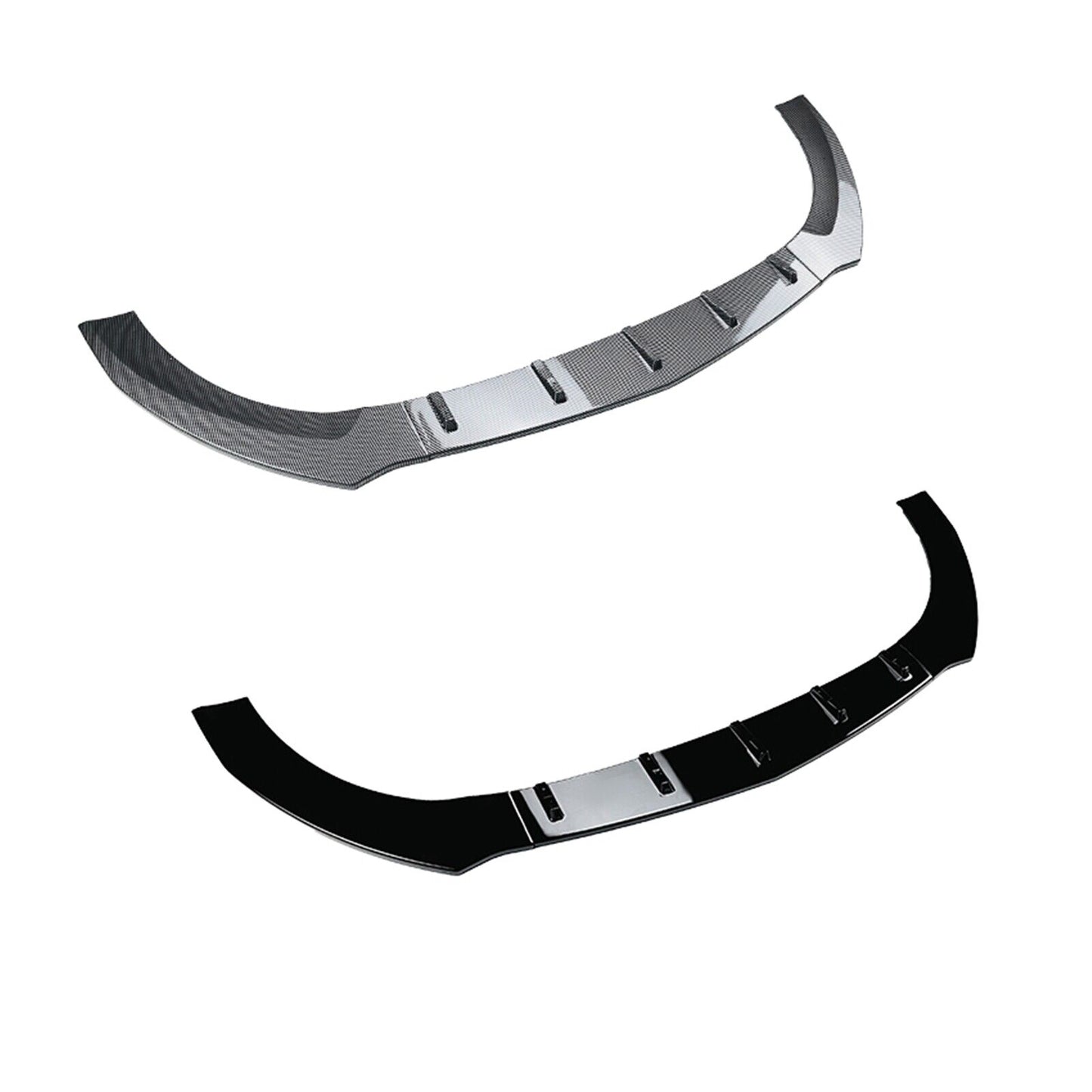 3x Front Bumper Spoiler Lip Kit For Benz CLA Class C118 X118 2020-2023 AMG Black