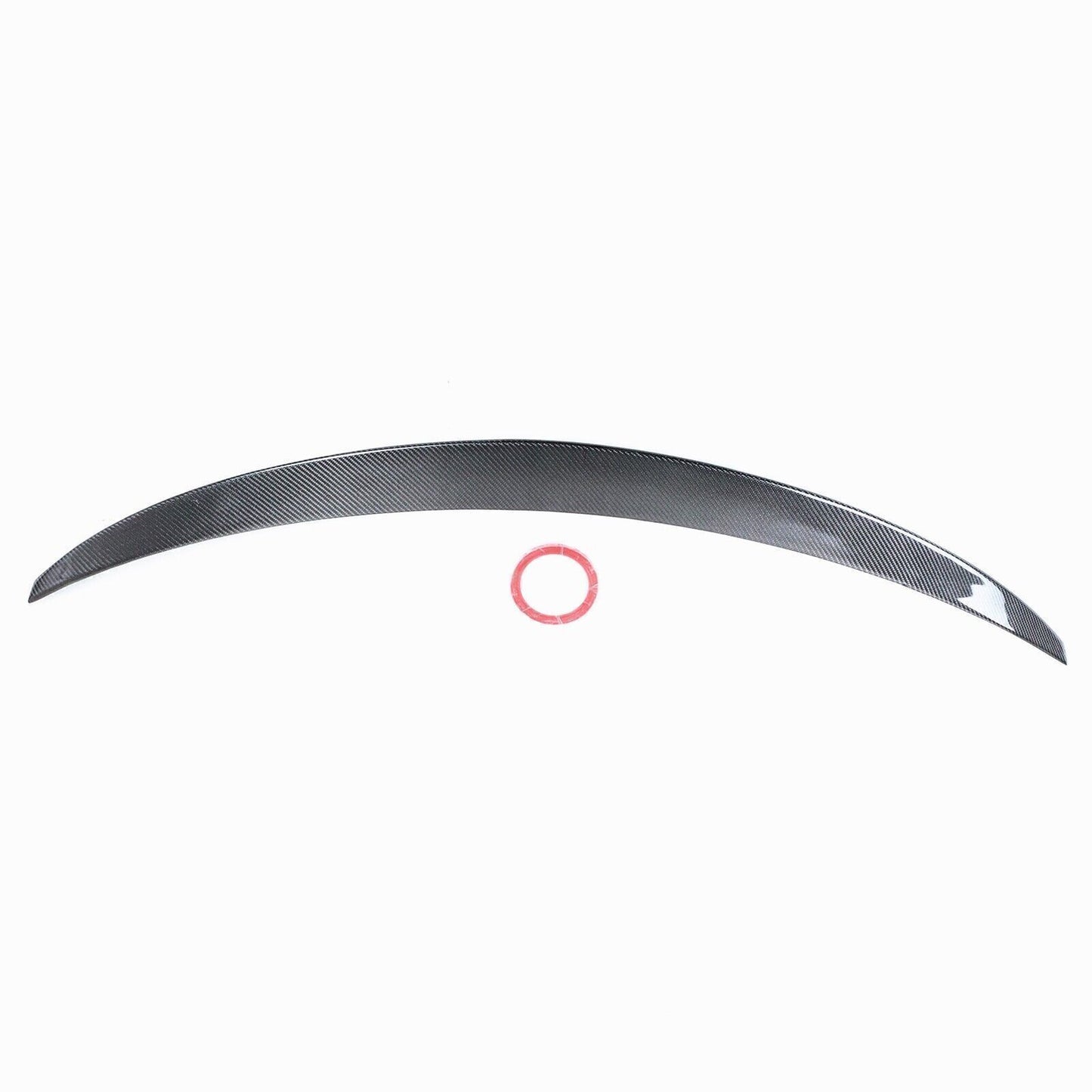 1Pc Carbon Fiber Rear Trunk Spoiler Wing Lip For Maserati Quattroporte 2013-2018