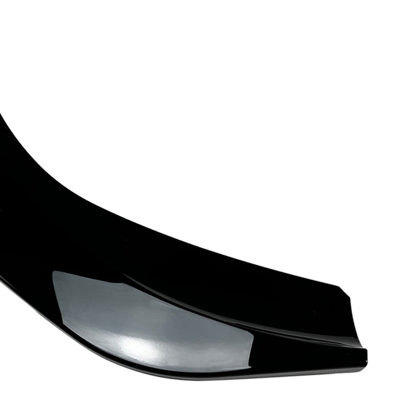 Front Bumper Spoiler Lip Kit For Benz A W177 A180 A200 A35 AMG 2019-2022 Black