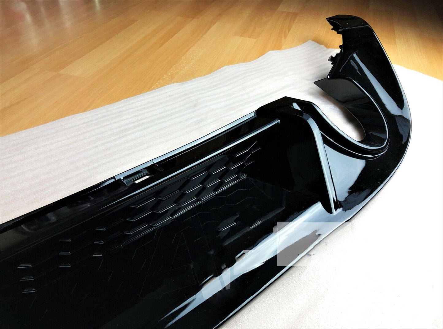 Fits VW Golf GTI MK7.5 Rear Valance Diffuser 2016-2020 Spoiler Body Kit UK SELLER