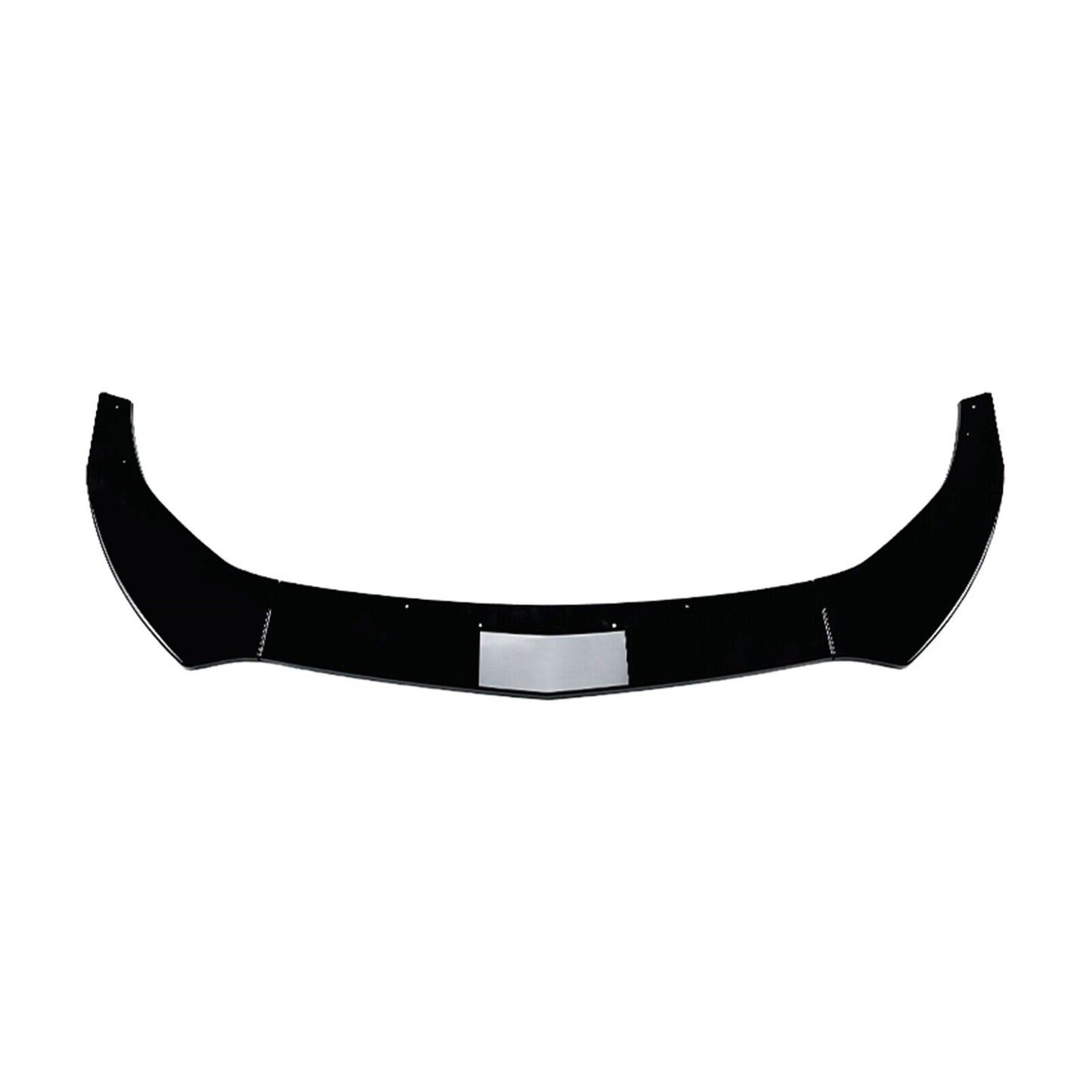 1Set Front Bumper Spoiler Lip Kit For Mercedes Benz A Class W176 2016-2018 Black
