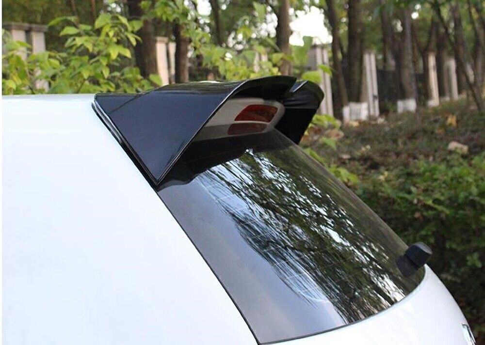 Gloss Black Car Rear Trunk Spoiler Roof Lip For Volkswagen  Golf 7/7.5 2014-2019