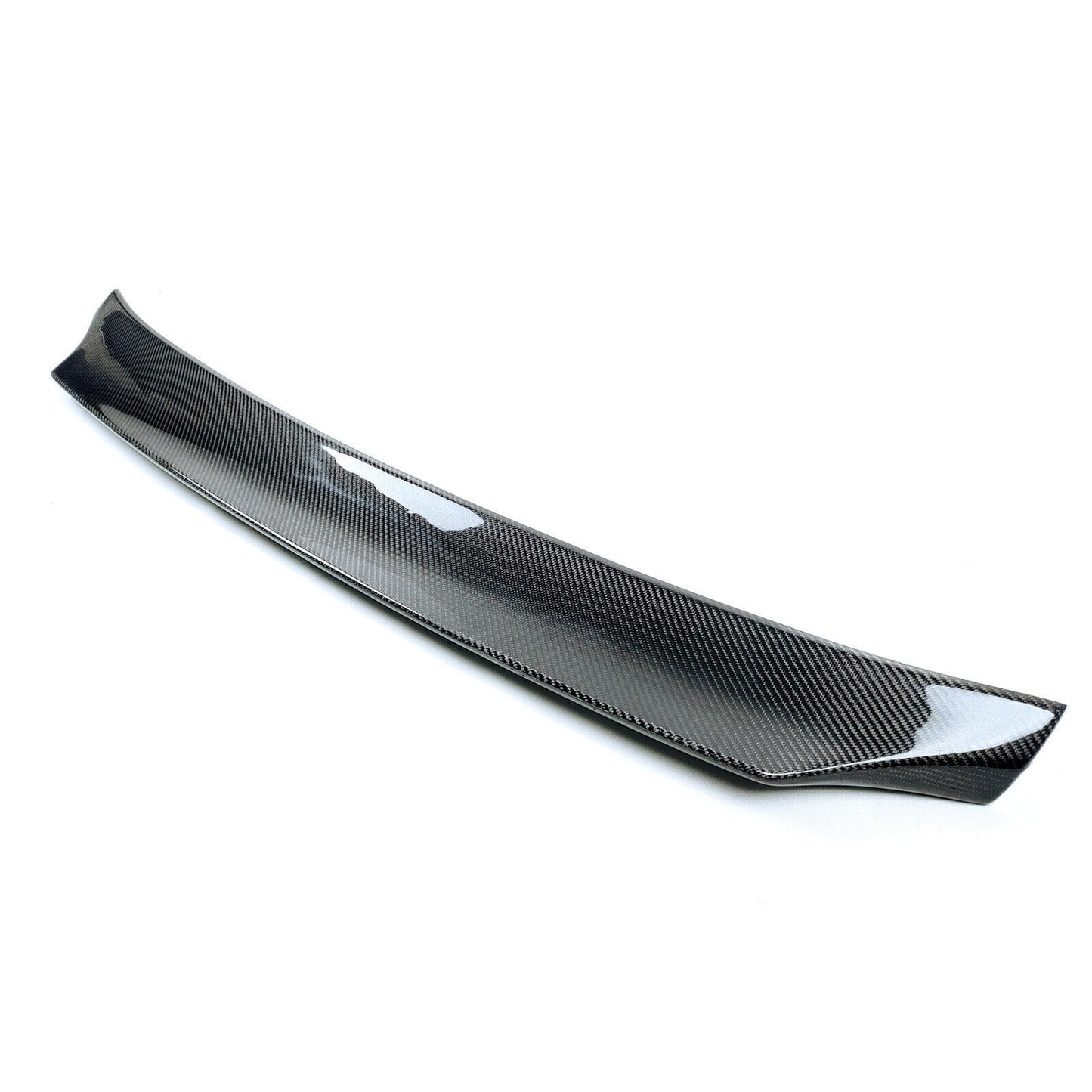 1Set Carbon Fiber Rear Trunk Spoiler Lip Wing For Subaru Legacy 2005-2008 Black