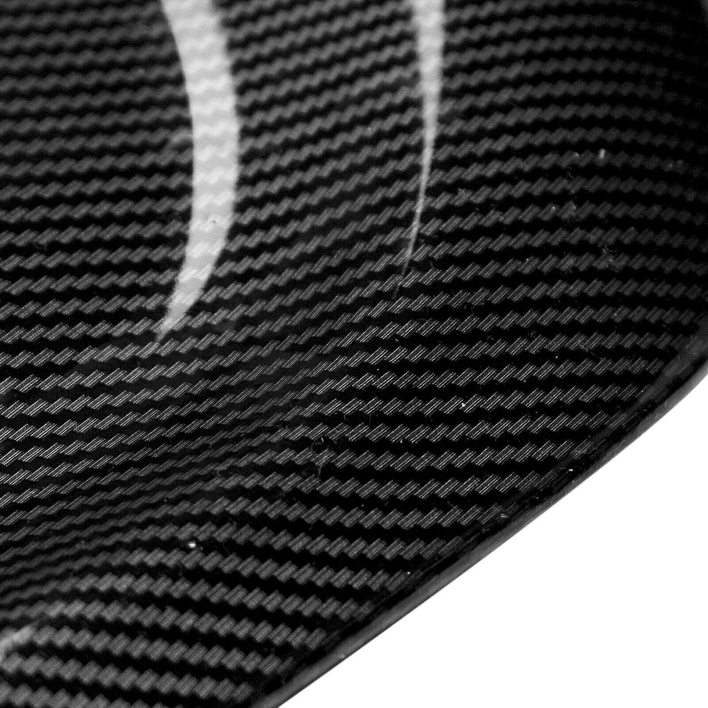 Rear Trunk Spoiler Wing Lip For Benz W204 C250 C300 2008-2014 Carbon Fiber Look