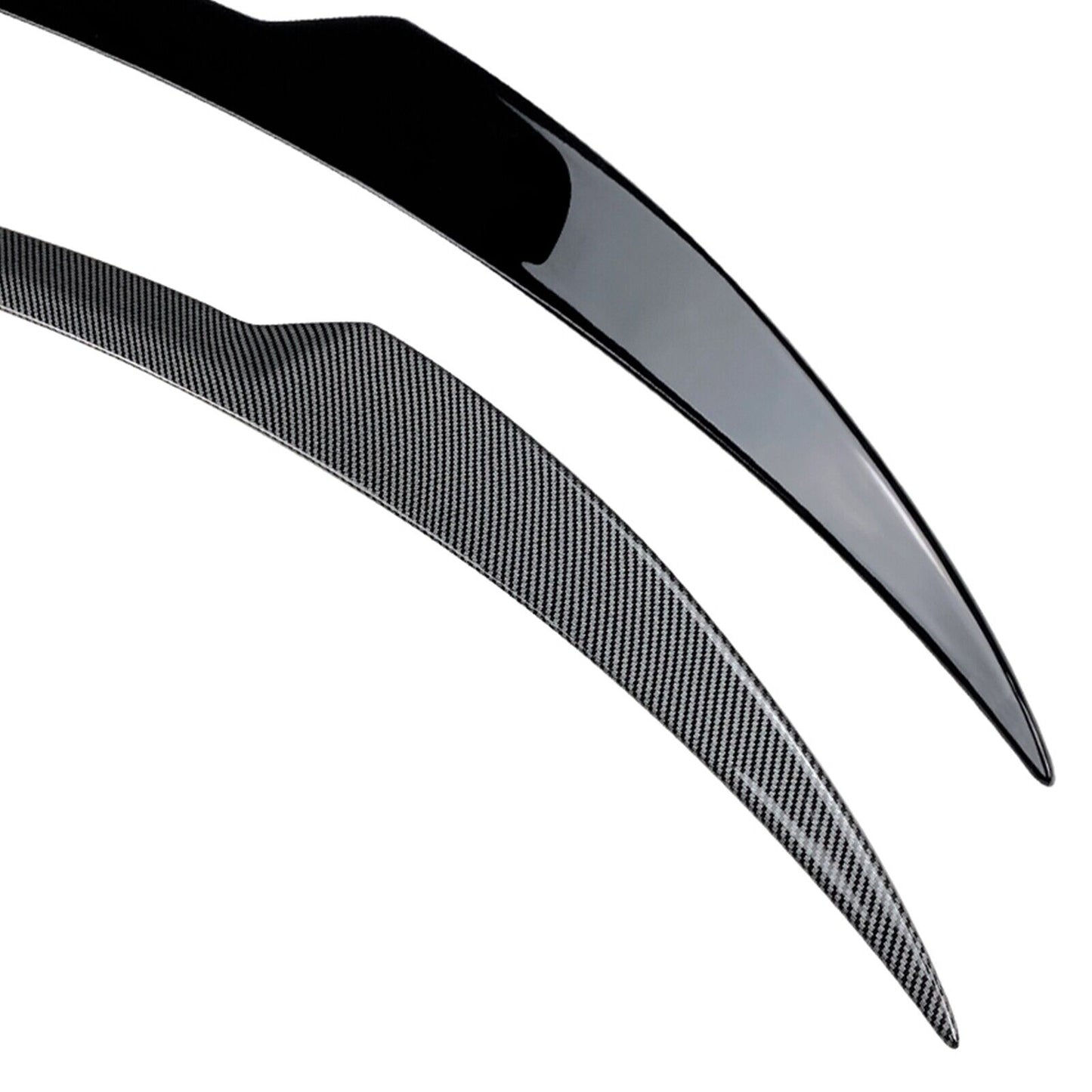 1Pc Rear Trunk Spoiler Wing Lip For Alfa Romeo Giulia Sedan 2015-23 Gloss Black