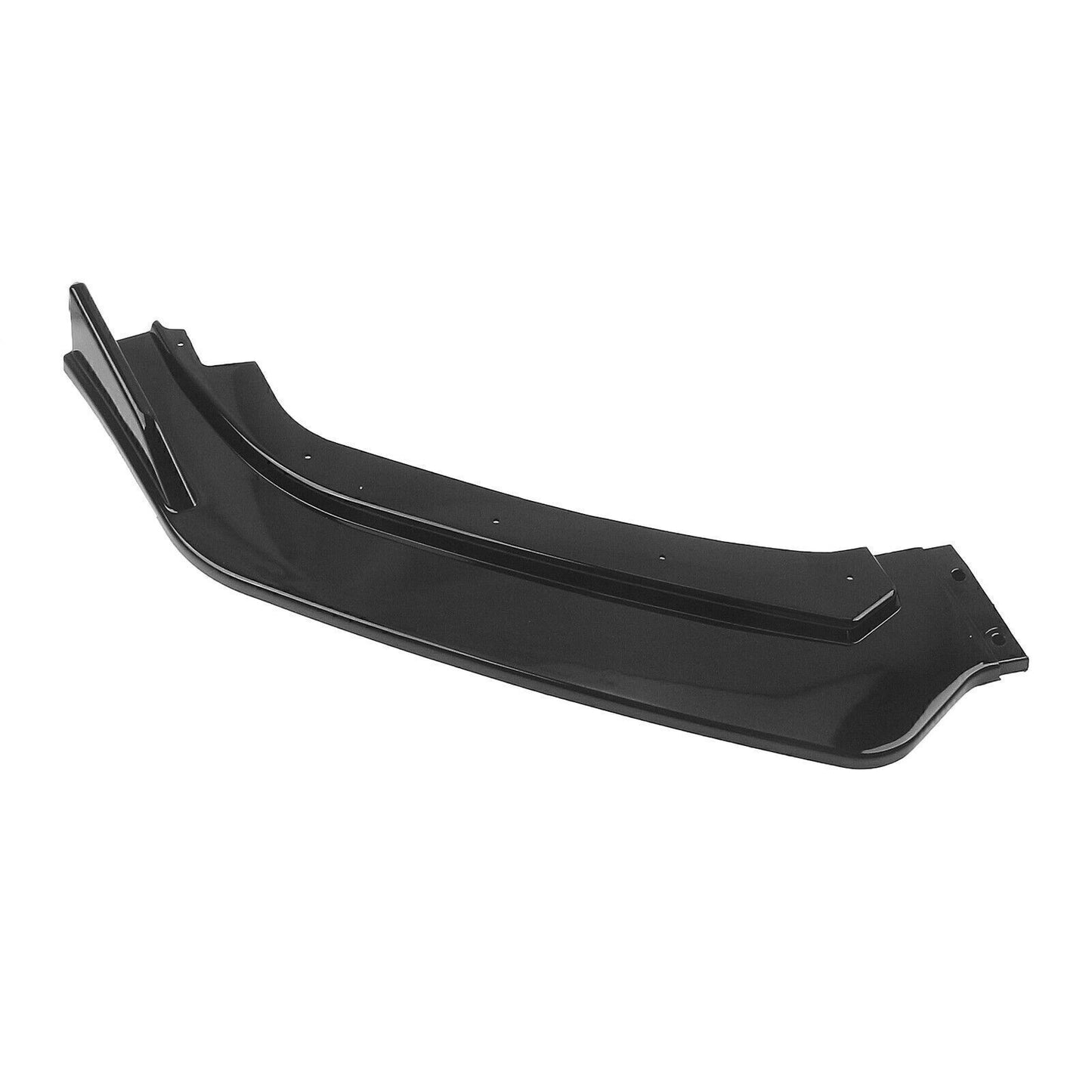 1Set Front Bumper Lip Spoiler Splitter Fit For Infiniti Q60 2017-22 Gloss Black