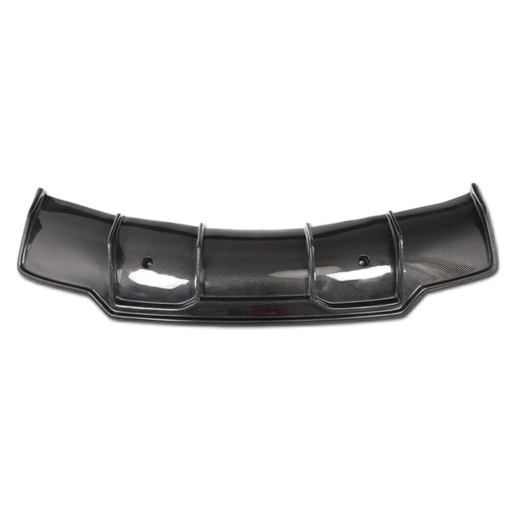 1 Set Rear Bumper Diffuser+Trunk Spoiler Lip For Tesla Model 3 Sedan 2017-2023