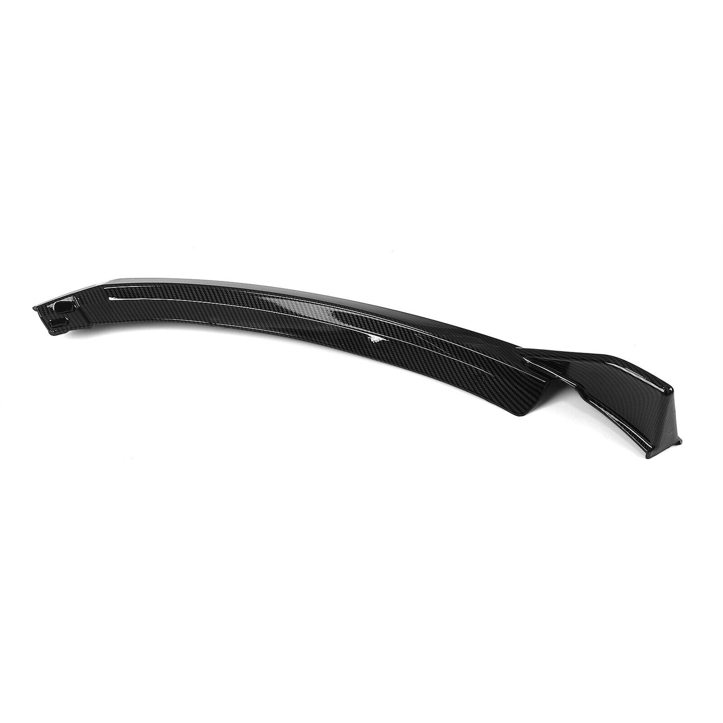1 Set Front Bumper Spoiler Splitter For Toyota GR86 2022-2023 Carbon Fiber Look