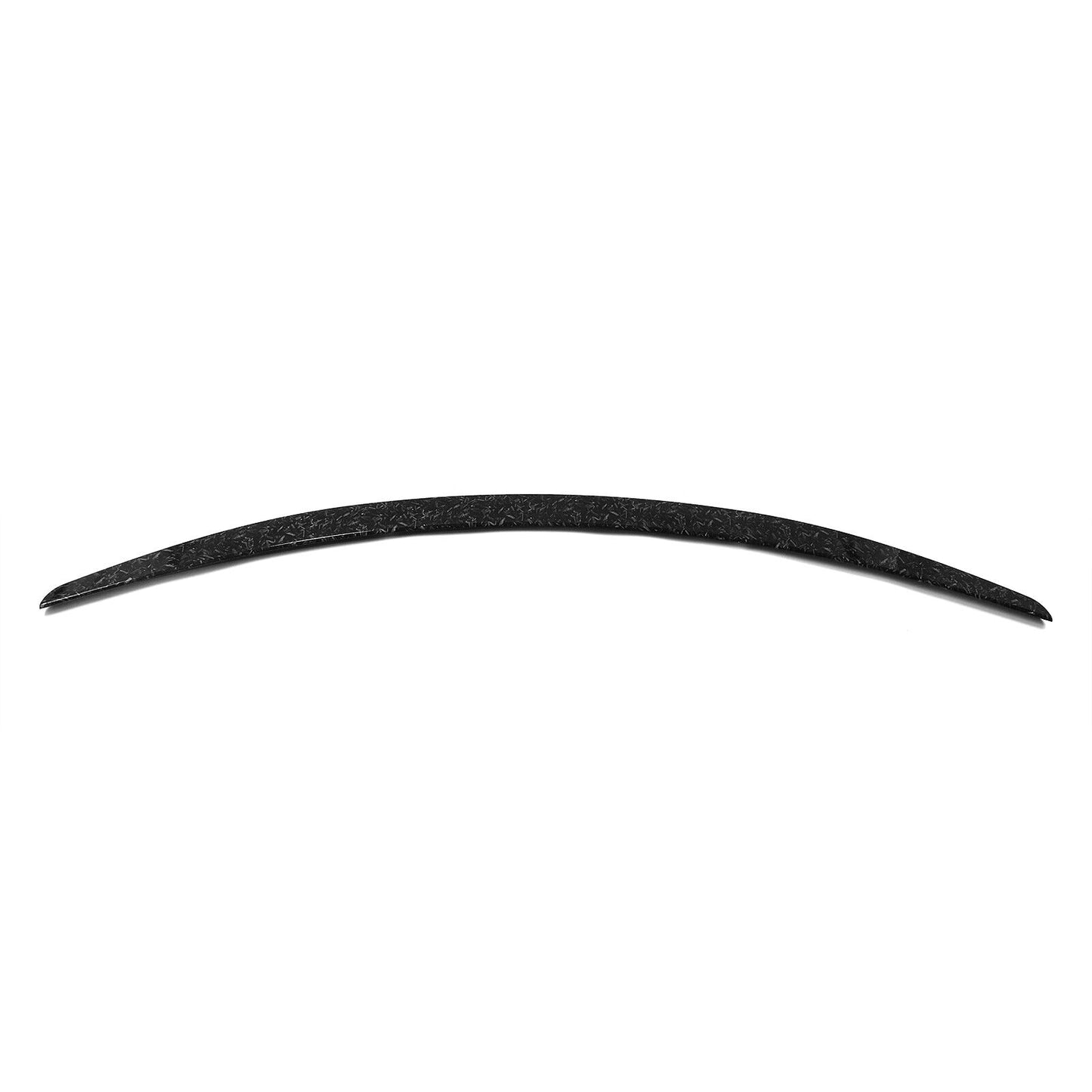 Rear Trunk Spoiler Wing Fit For Tesla Model S 2012-2022 Forged Carbon Fiber Look