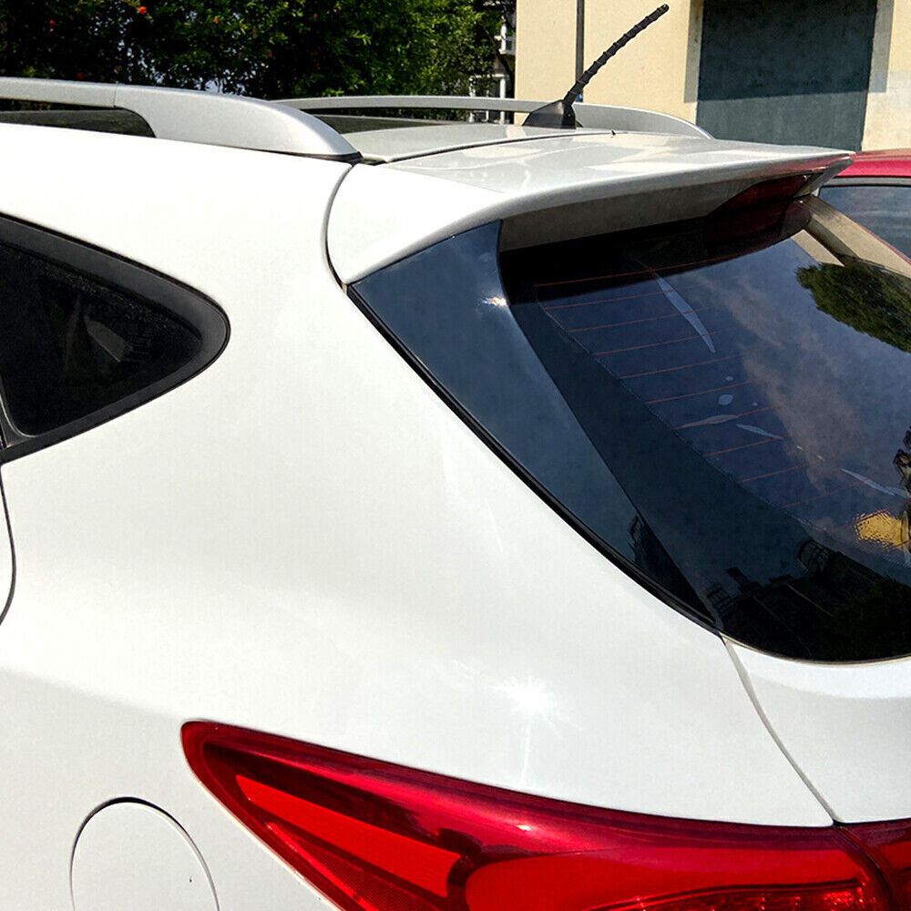 Rear Window Side Spoiler Canard Splitter Trim For Hyundai IX35 2010 2011-2017