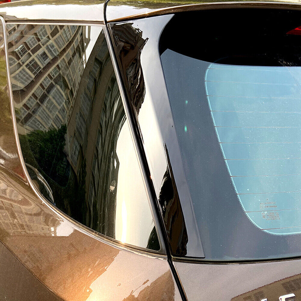 2Pcs Car Rear Window Side Spoiler Canard Splitter For Benz W166 ML GLE 2012-2019
