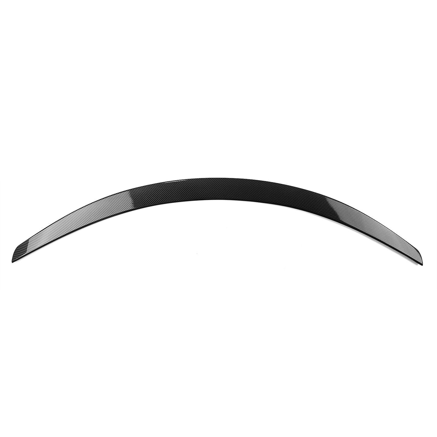 1x Rear Trunk Spoiler Lip Wing Fit For Tesla Model S 2012-2022 Carbon Fiber Look