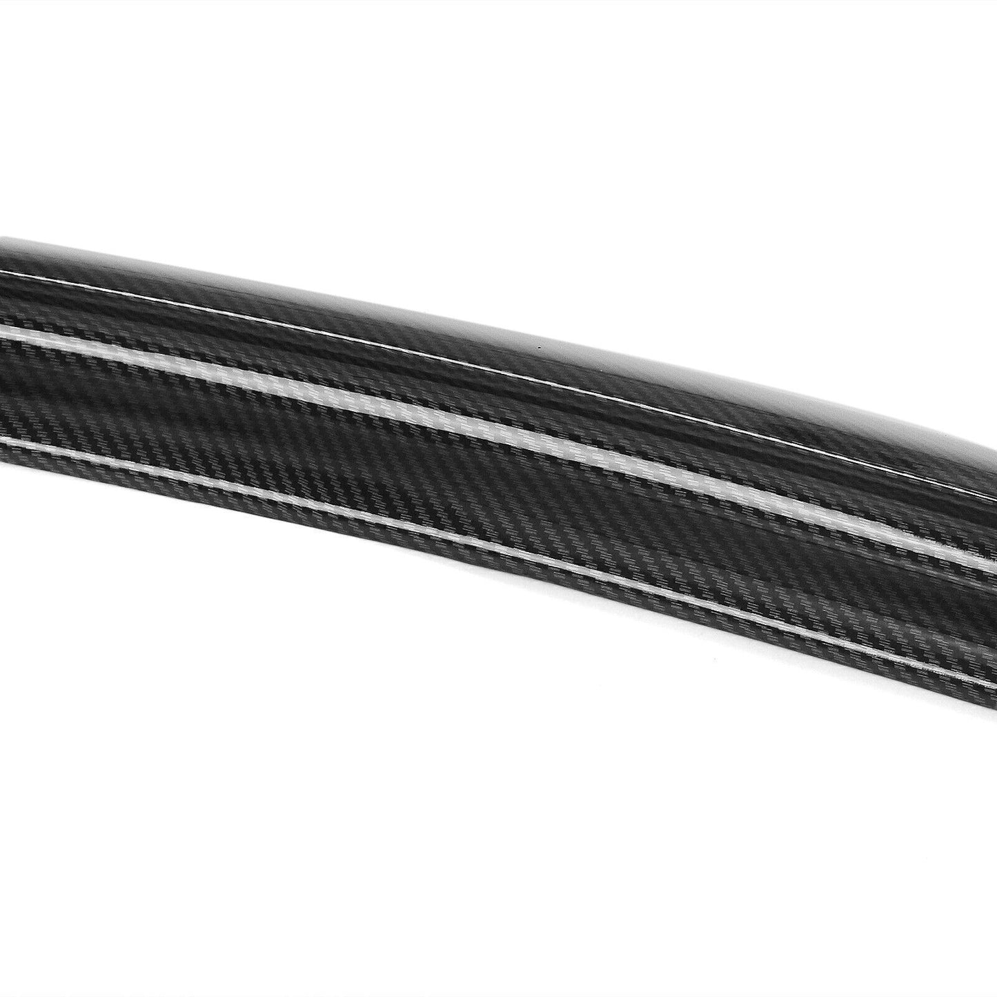 1 Set Car Front Bumper Spoiler Lip For BWM E36 M3 1992-1998 Carbon Fiber Style
