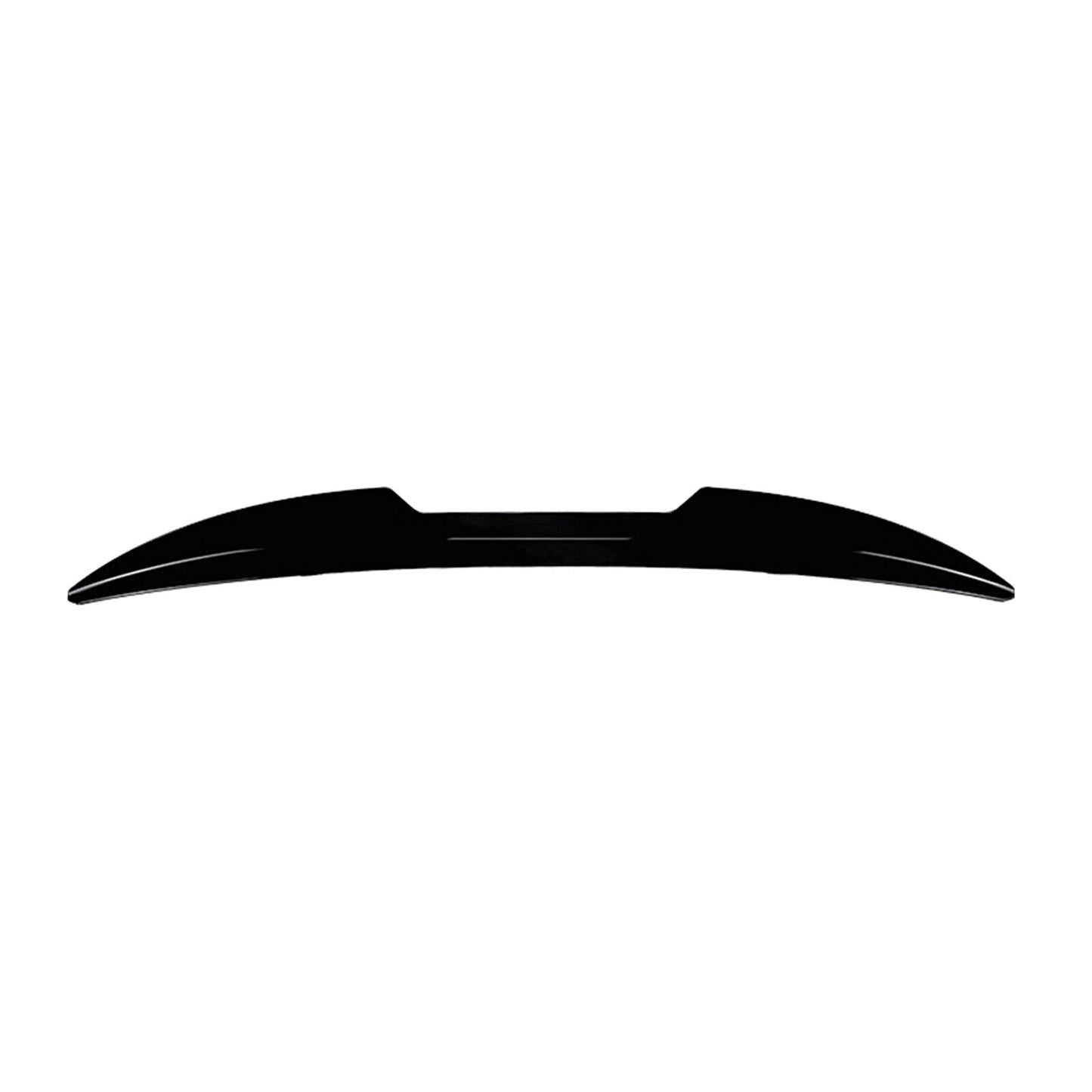 1Pc Car Rear Trunk Spoiler Lip Wing For Volkswagen ID.3 2019-2022 Glossy Black