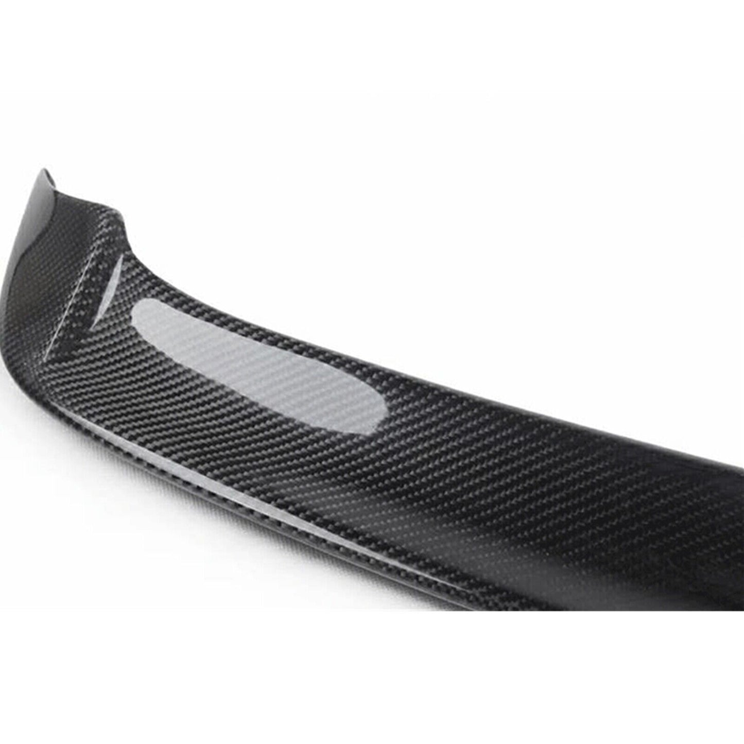 1Set Rear Roof Spoiler Wing For VW Golf 6 MK6 GTI R20 2010-2013 Carbon Fiber BLK