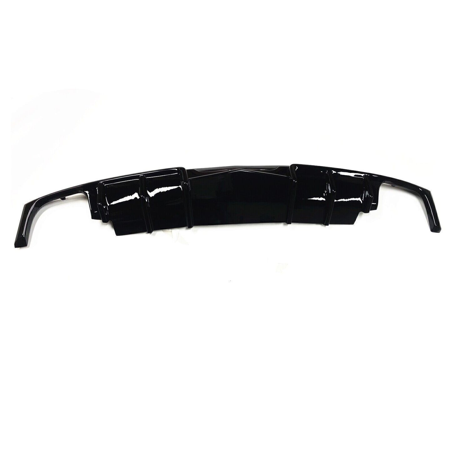 1Set Glossy Black Rear Bumper Diffuser Spoiler For Cadillac CT6 2016 2017-2020