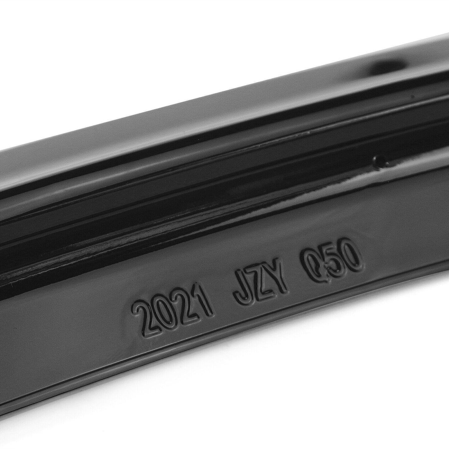 1Set Gloss Black Rear Trunk Spoiler Wing Lip For Infiniti Q50 2014-2023 AS Style