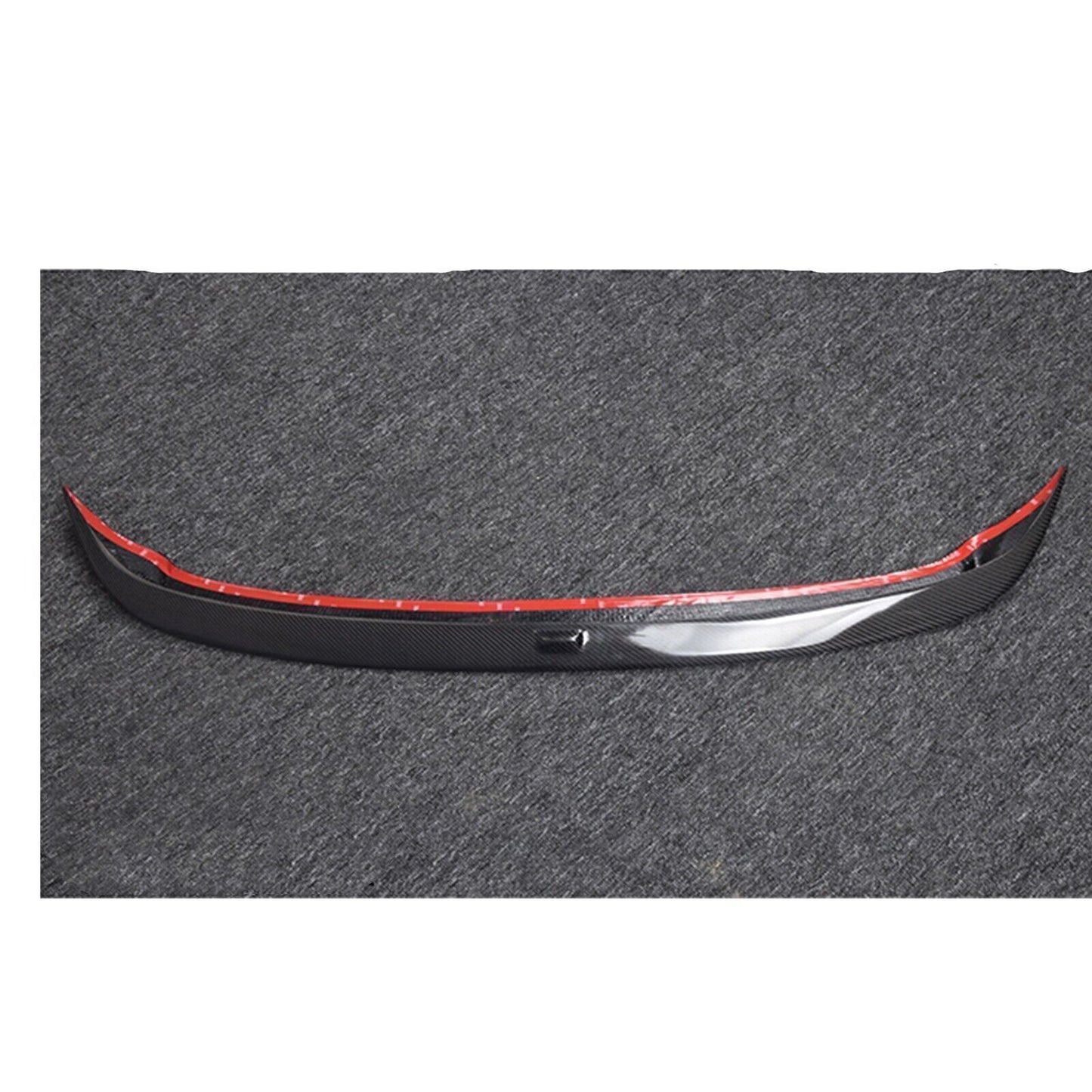 1Set Rear Roof Spoiler Wing For VW Golf 6 MK6 GTI R20 2010-2013 Carbon Fiber BLK