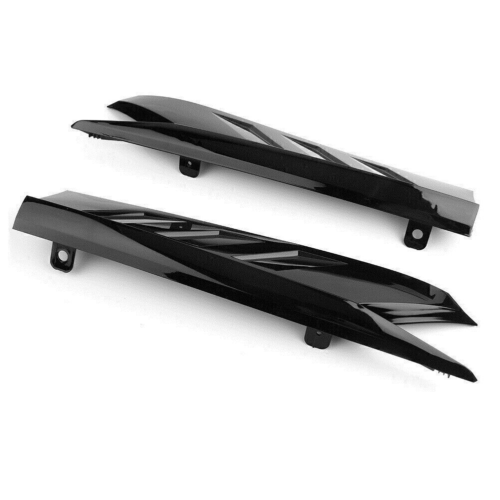 1Set Black Car Rear Bumper Side Cover Trim Kit For Honda Accord 10th 2018-2020
