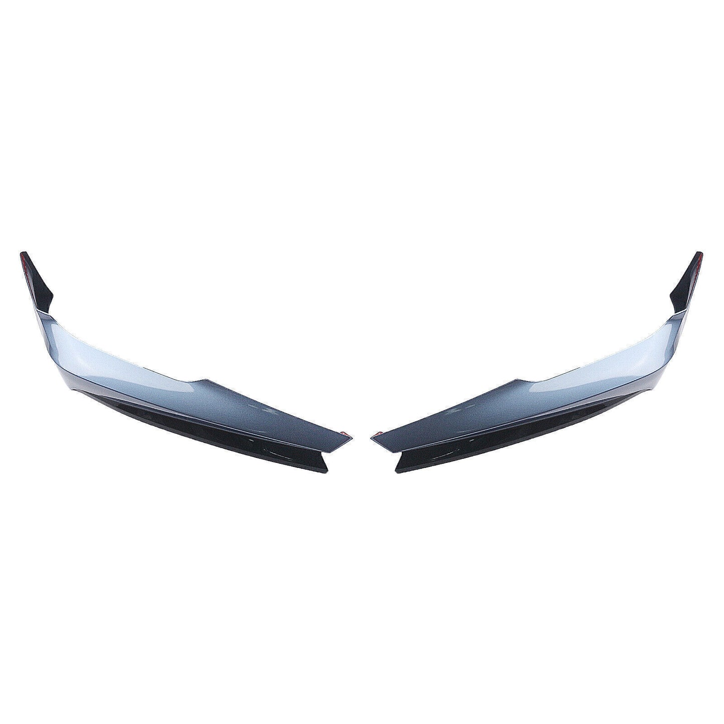 1Set Front Bumper Spoiler Lip Kit For Honda Accord 2021-2022 Light Blue AKASAKA