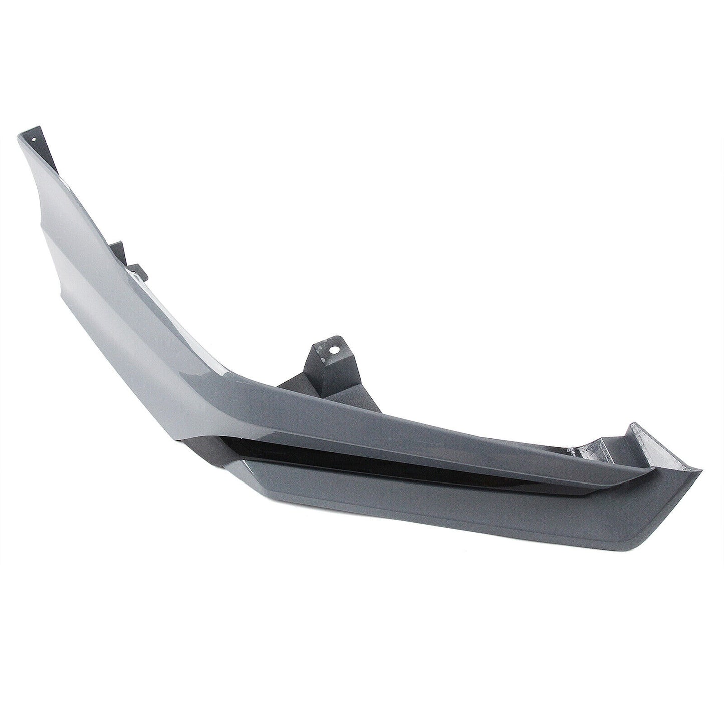 1Set Front Bumper Spoiler Lip Side Cover Gray For Honda Civic 11th All 2022-2024