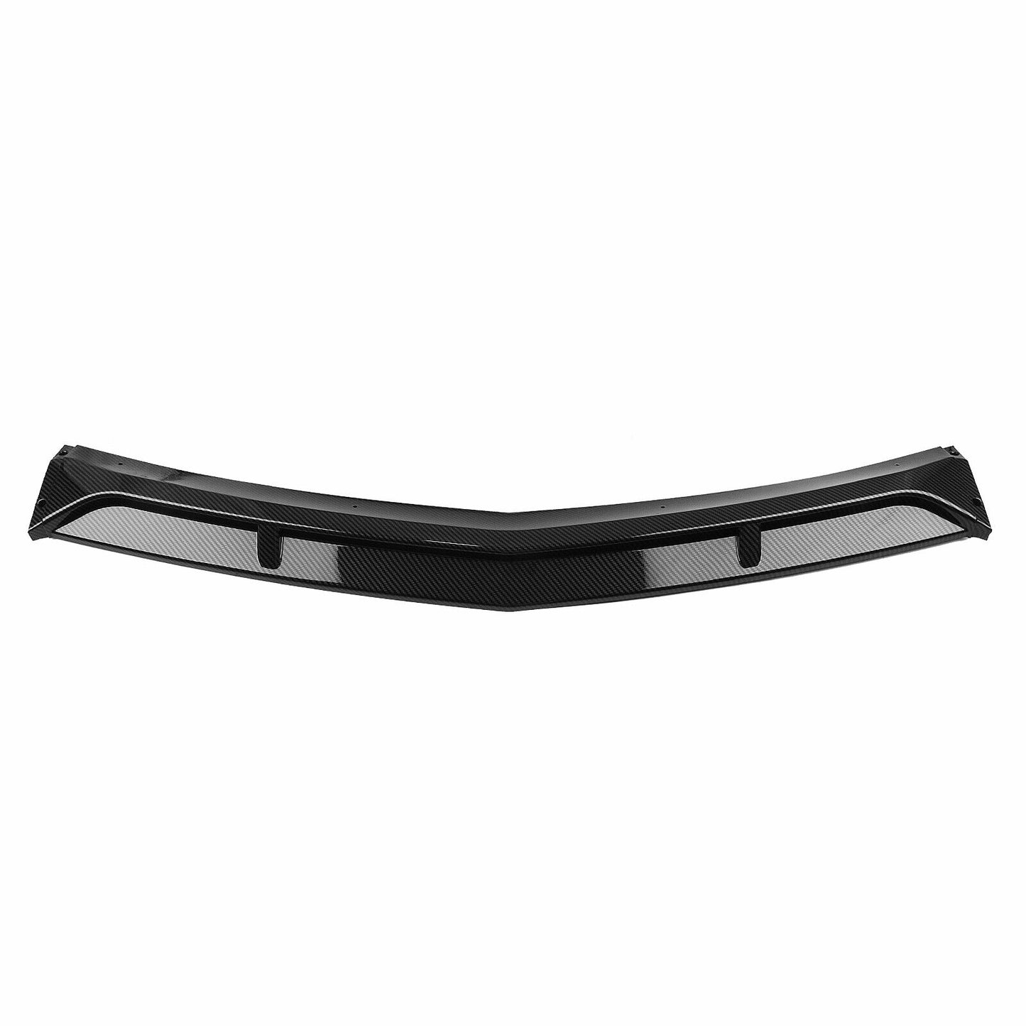 1Pc Carbon Fiber Front Bumper Spoiler Lip For M-Benz W204 C200 C250 C300 2008-2014