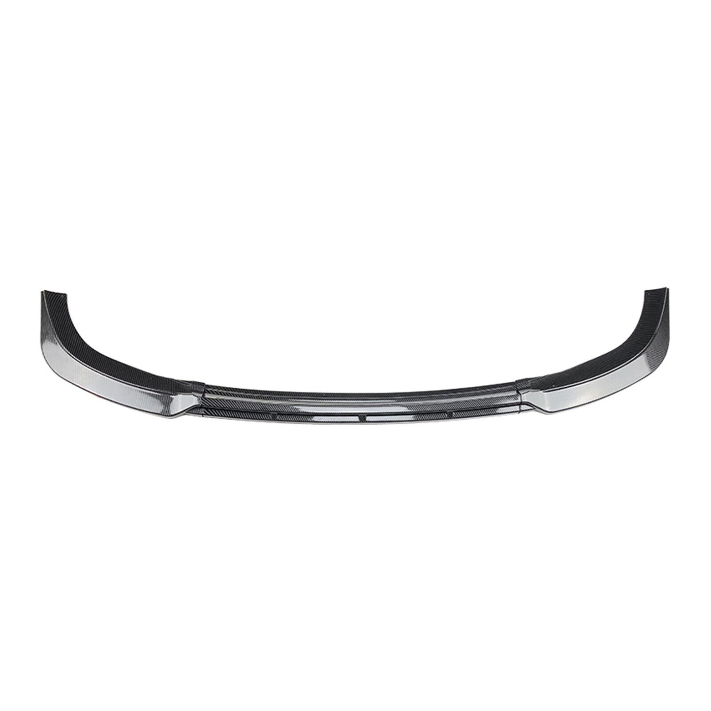 1Set Car Front Bumper Spoiler Lip For Hyundai I30 MK2 MK2.5 2012-17 Carbon Look