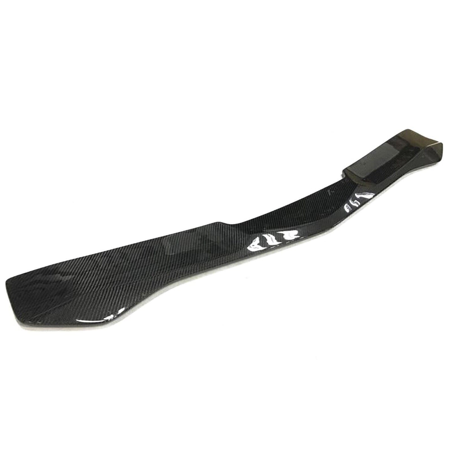 1x Carbon Fiber Front Bumper Spoiler Lip For Alfa Romeo Giulia Sport 2016-2022