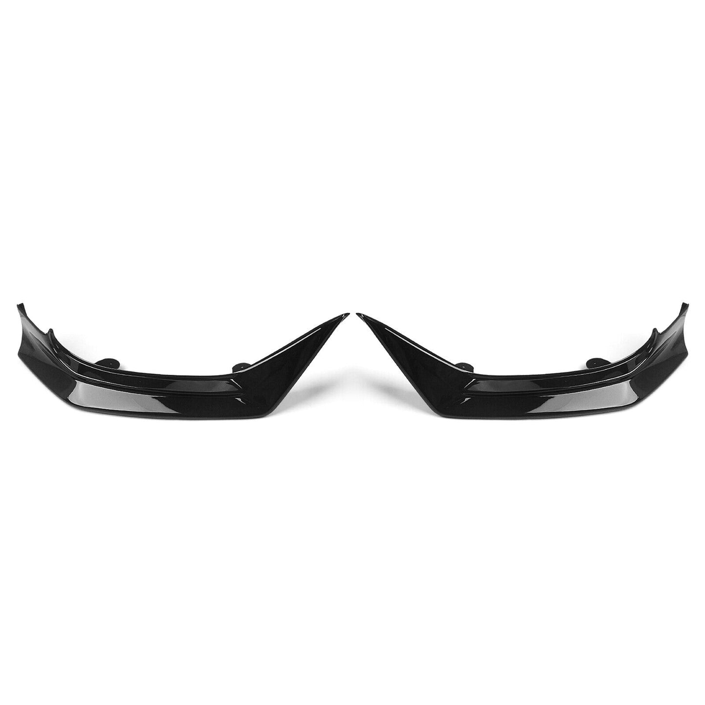 Front Bumper Spoiler Side Cover Kit For Benz C Class W206 Sport 2022-2023 Black