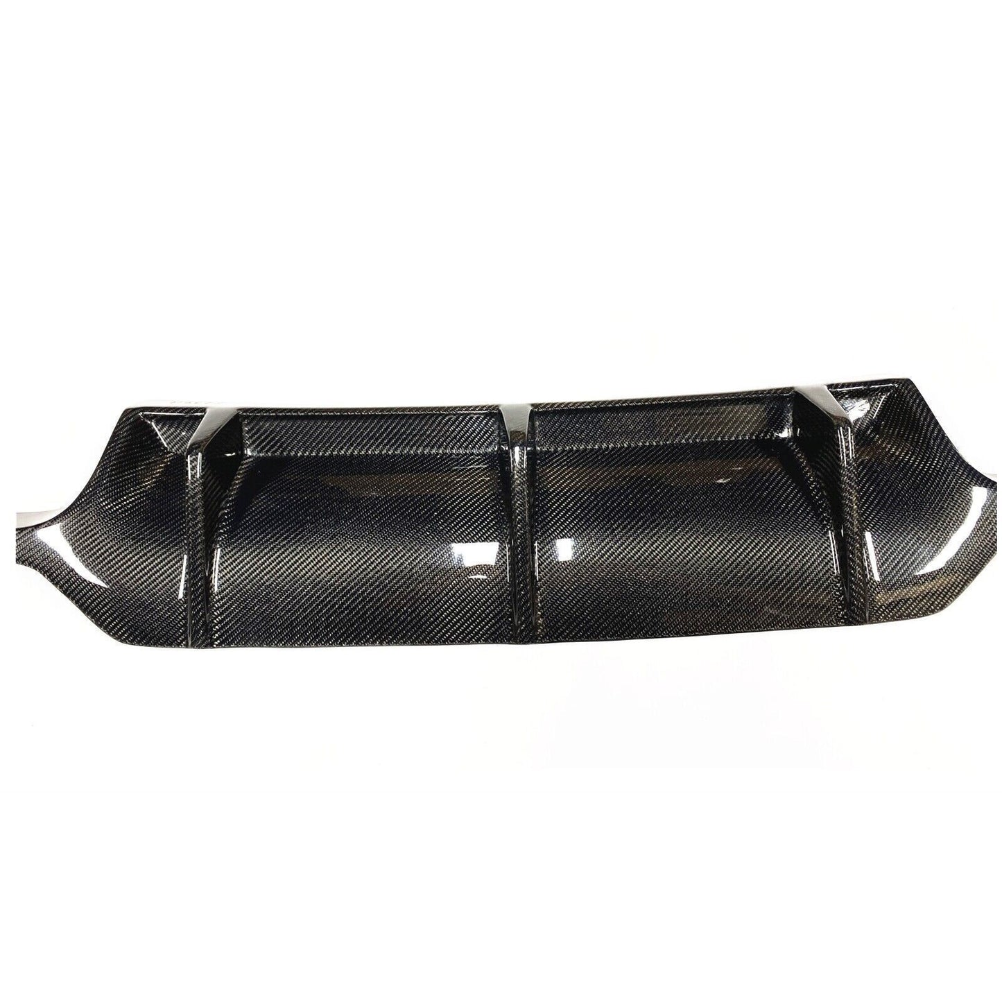 Rear Bumper Diffuser Lip For Mercedes Benz R230 SL63 SL65 AMG Carbon Fiber Black