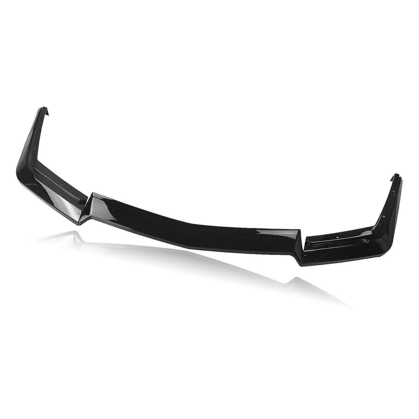 1Set Front Bumper Spoiler Lip Splitter For Cadillac CTS-V 2009-2015 Glossy Black