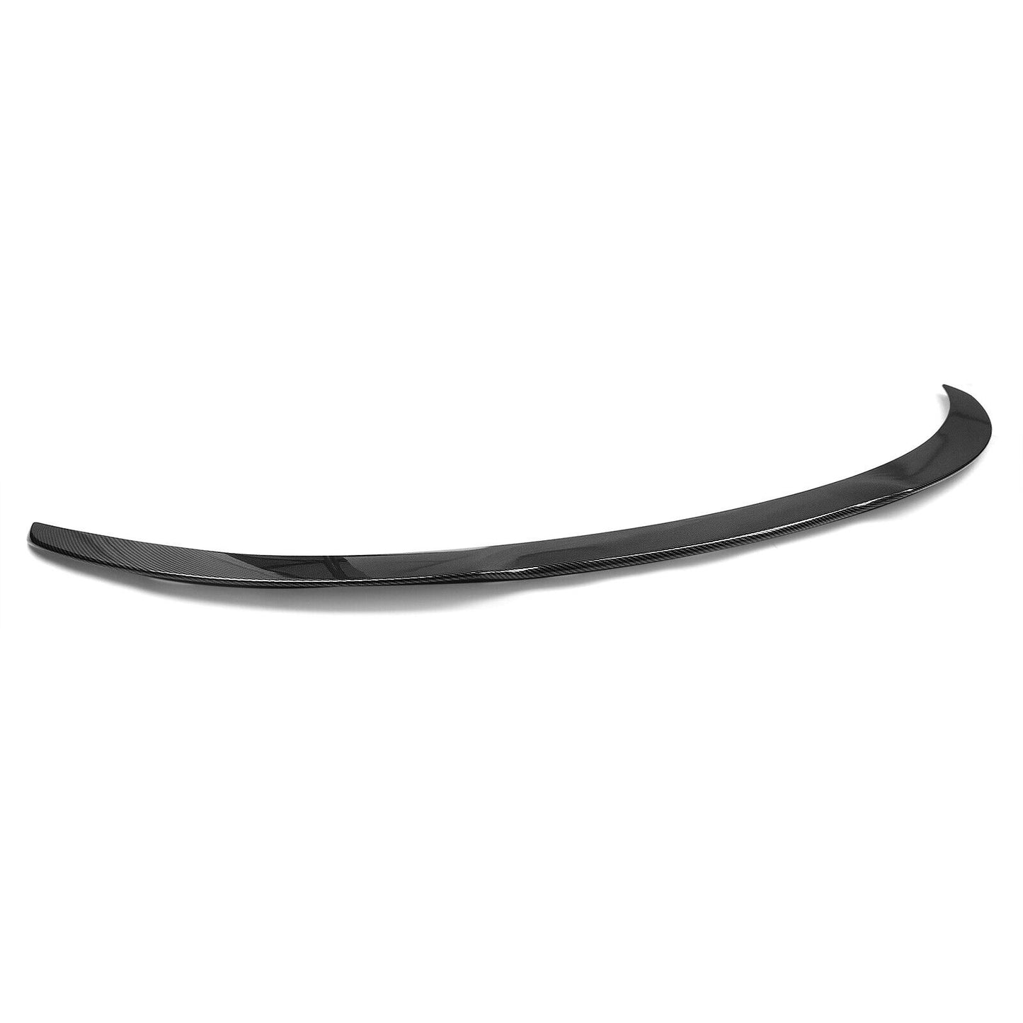 1x Rear Trunk Spoiler Lip Wing Fit For Tesla Model Y 2020-2023 Carbon Fiber Look