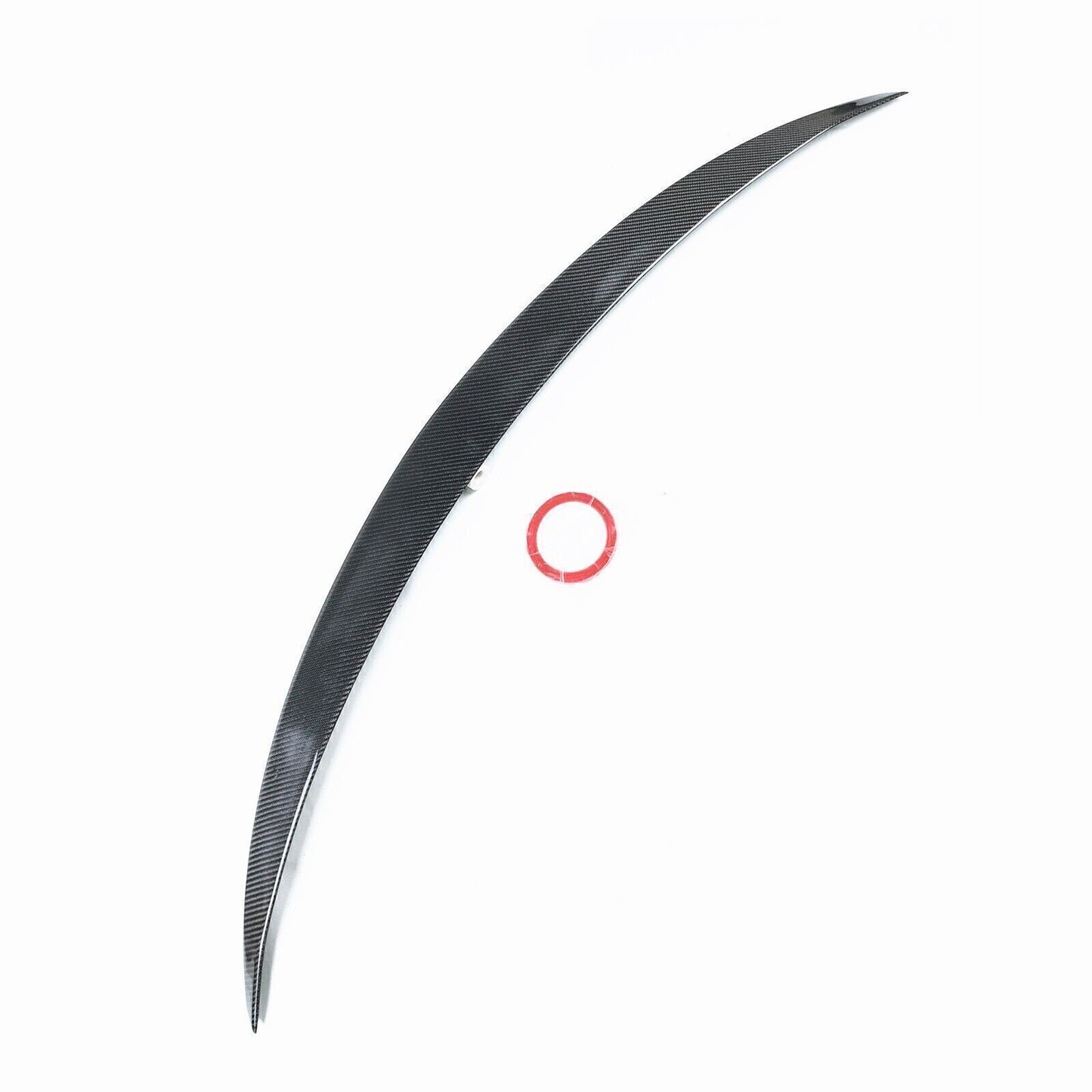 1Pc Carbon Fiber Rear Trunk Spoiler Wing Lip For Maserati Quattroporte 2013-2018