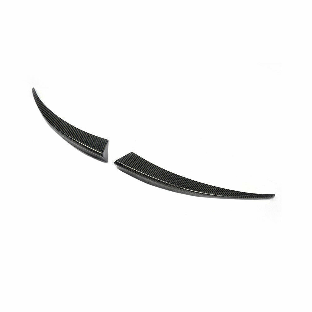 1Set Carbon Fiber Rear Trunk Spoiler Wing Lip For Porsche Macan 2014-2018 Black