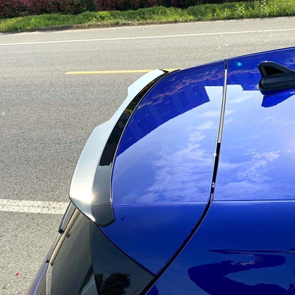 1x Gloss Black Rear Roof Spoiler Wing Lip For Volkswagen Golf 8 MK8 2020-2023