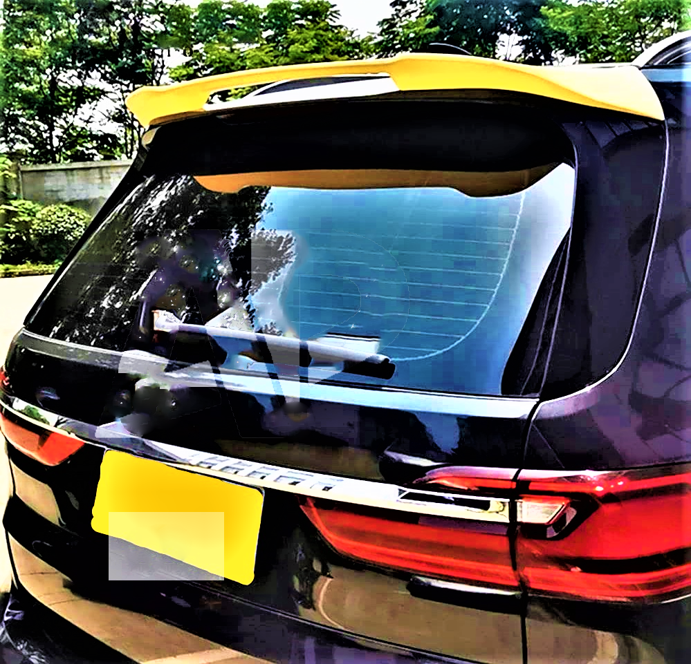 Fits BMW X7 G07 X7M SUV Gloss Black Rear Roof M Sport Spoiler 2018+