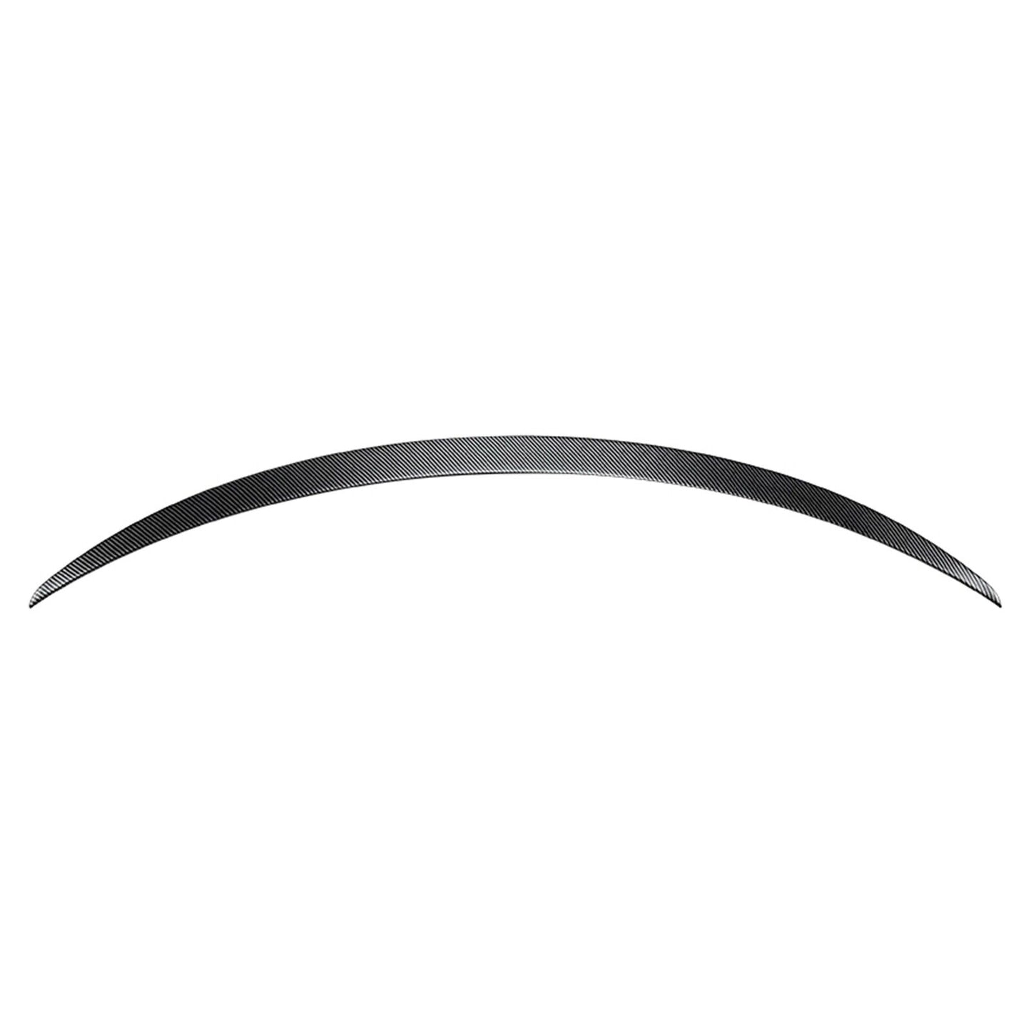 1x Rear Trunk Spoiler Wing Lip For Tesla Model Y 2020-2024 Matte Carbon Look