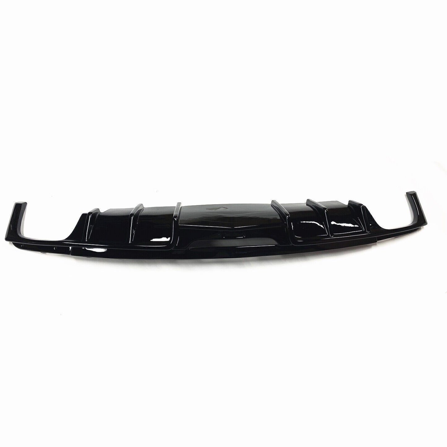 1Set Glossy Black Rear Bumper Diffuser Spoiler For Cadillac CT6 2016 2017-2020