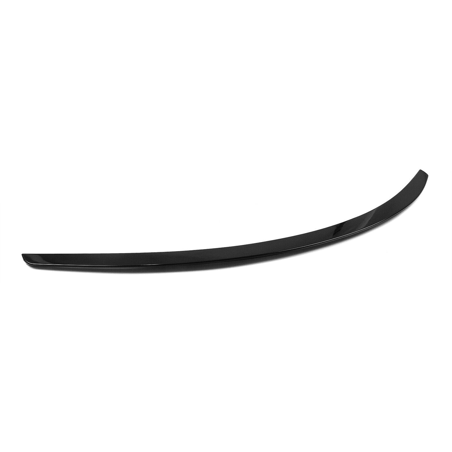 1Pc Car Rear Trunk Spoiler Lip Wing Fit For Tesla Model S 2012-2022 Gloss Black