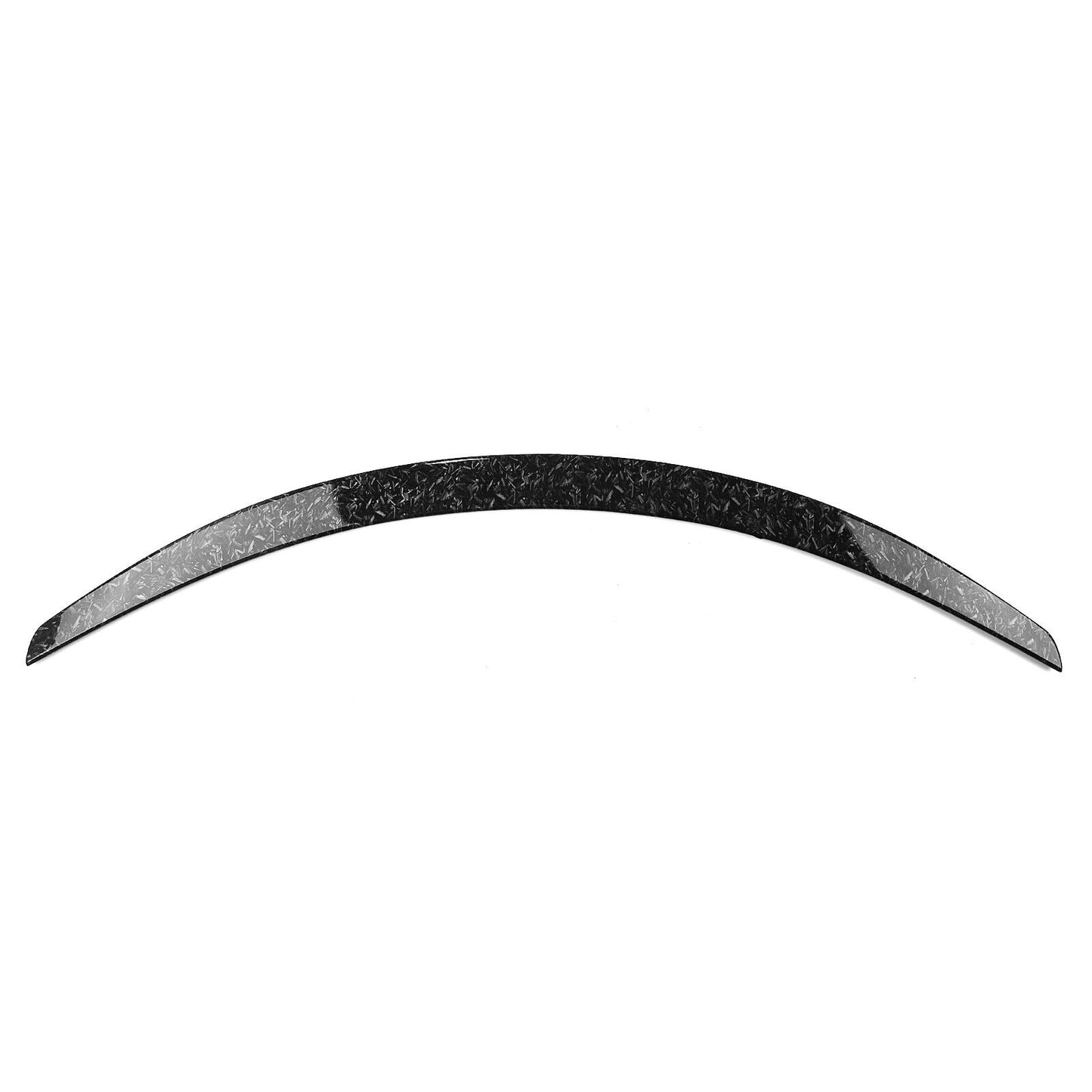 Rear Trunk Spoiler Wing Fit For Tesla Model S 2012-2022 Forged Carbon Fiber Look