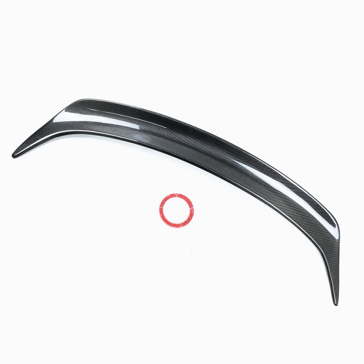 1 Set Rear Trunk Spoiler Lip Wing Carbon Fiber For Tesla Model X 2016 2017-2022